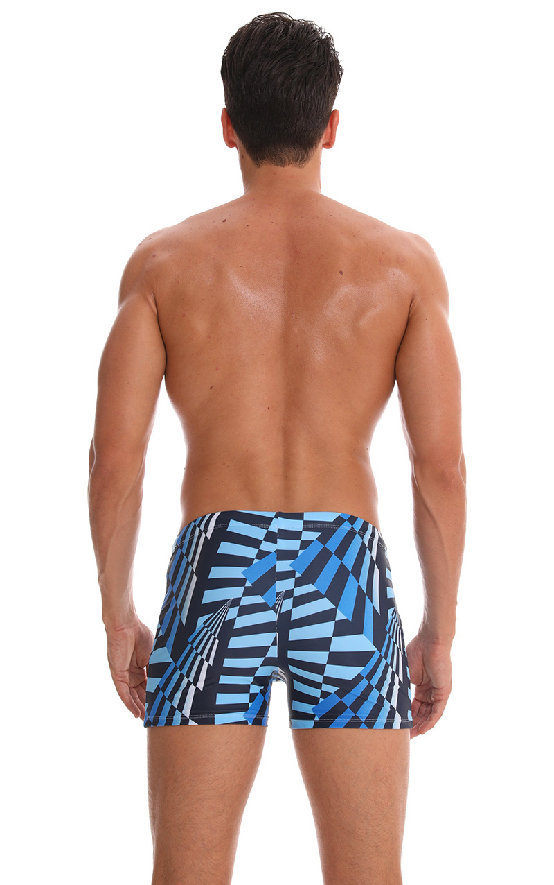 Mens Sharkskin Waterproof Swimming Trunks Quickdrying Swimwear Shorts Durable Beachwear For Swimming And Surfing - 9