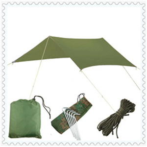 Outdoor Sun Shelter Tarp Extra Thick Waterproof Sunscreen Protection Cloth Various Sizes With Hanging Accessory - 24