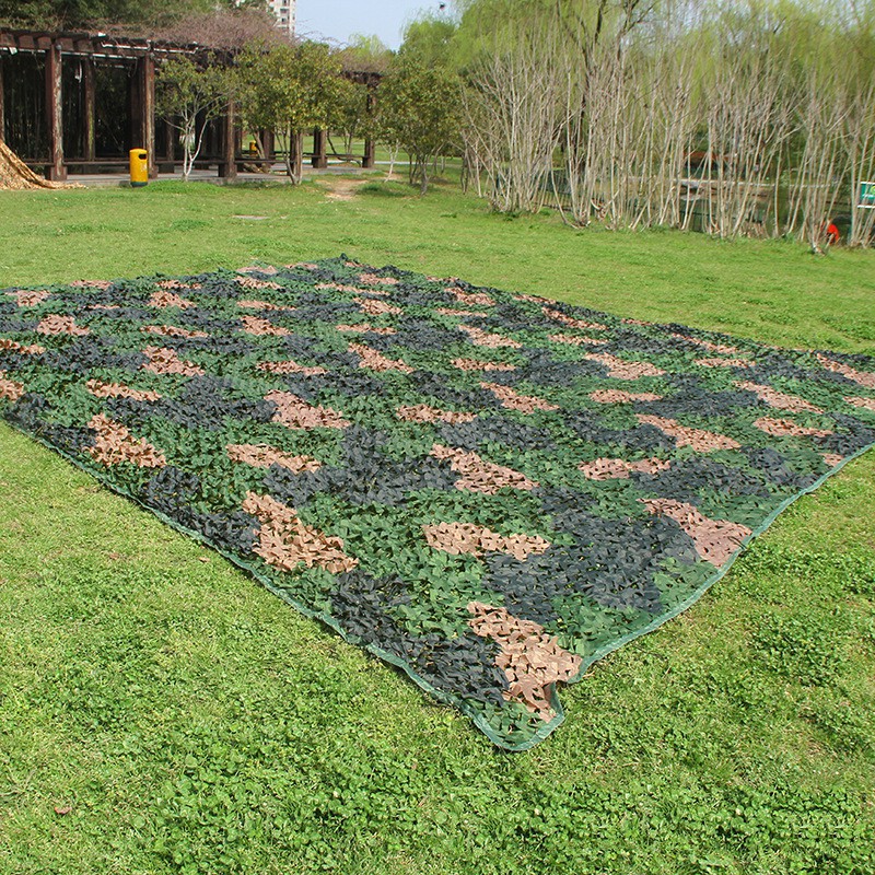 Military Camouflage Netting Reinforced Mesh Outdoor Garden Pergola Gazebo Awning Ideal For Shading Hide Camo In Black White Sand Blue Various Sizes - 98