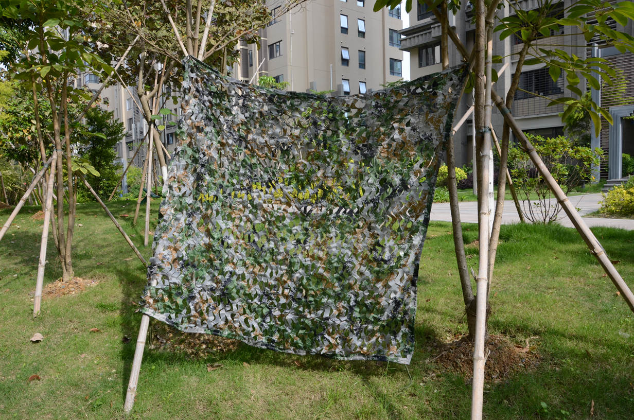 Military Camouflage Netting Reinforced Mesh Outdoor Garden Pergola Gazebo Awning Ideal For Shading Hide Camo In Black White Sand Blue Various Sizes - 93