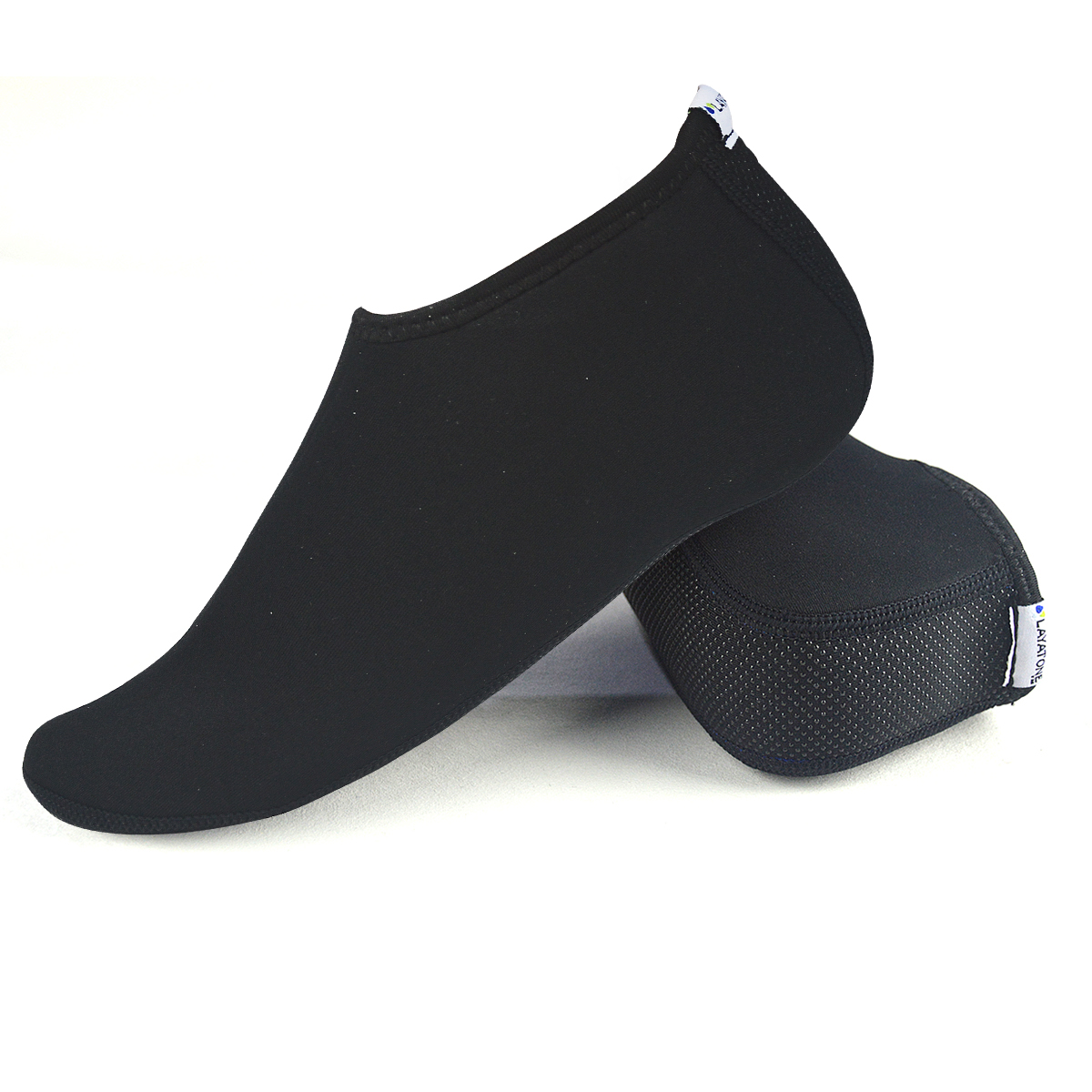 Layatone 25mm Neoprene Water Socks For Adults Scuba Diving Booties Surf Snorkel Swim Canoe Beach Wet Suit - 1