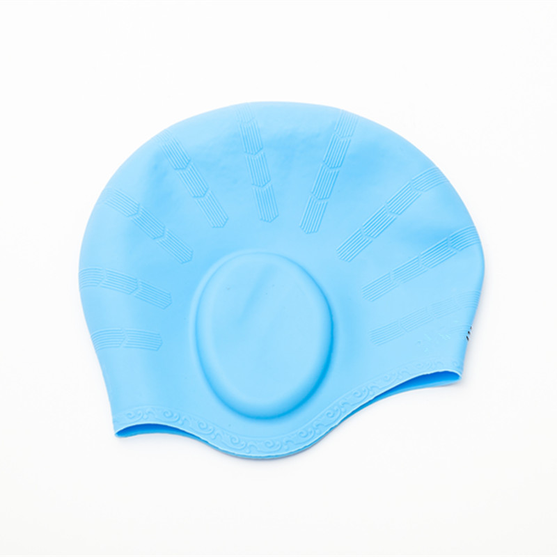 Large Size Silicone Swimming Caps For Adults Waterproof High Spandex Unisex Candy Colors - 4