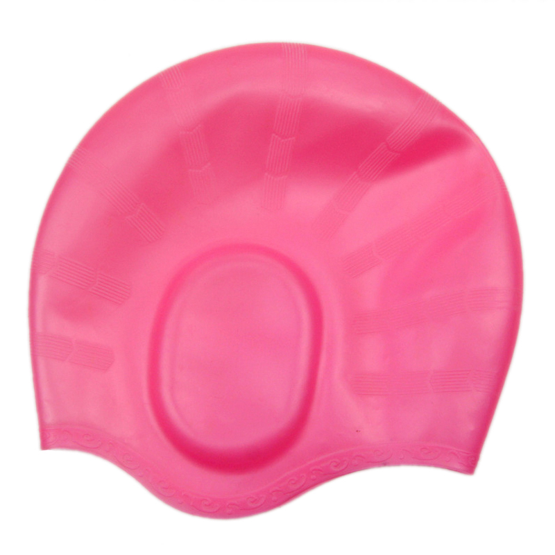 Silicone Swimming Cap For Adults Waterproof With Ear Protection Ideal For Men Women With Long Hair - 12