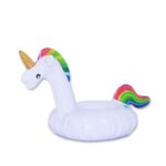 10pcs Lot Inflatable Drink Float Cup Holder Unicorn Swan Coconut Tree Beverage Pool Party Toys Kid Bathing - 4