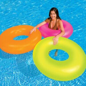 Neon Tube Inflatable Swimming Pool Ring 59262