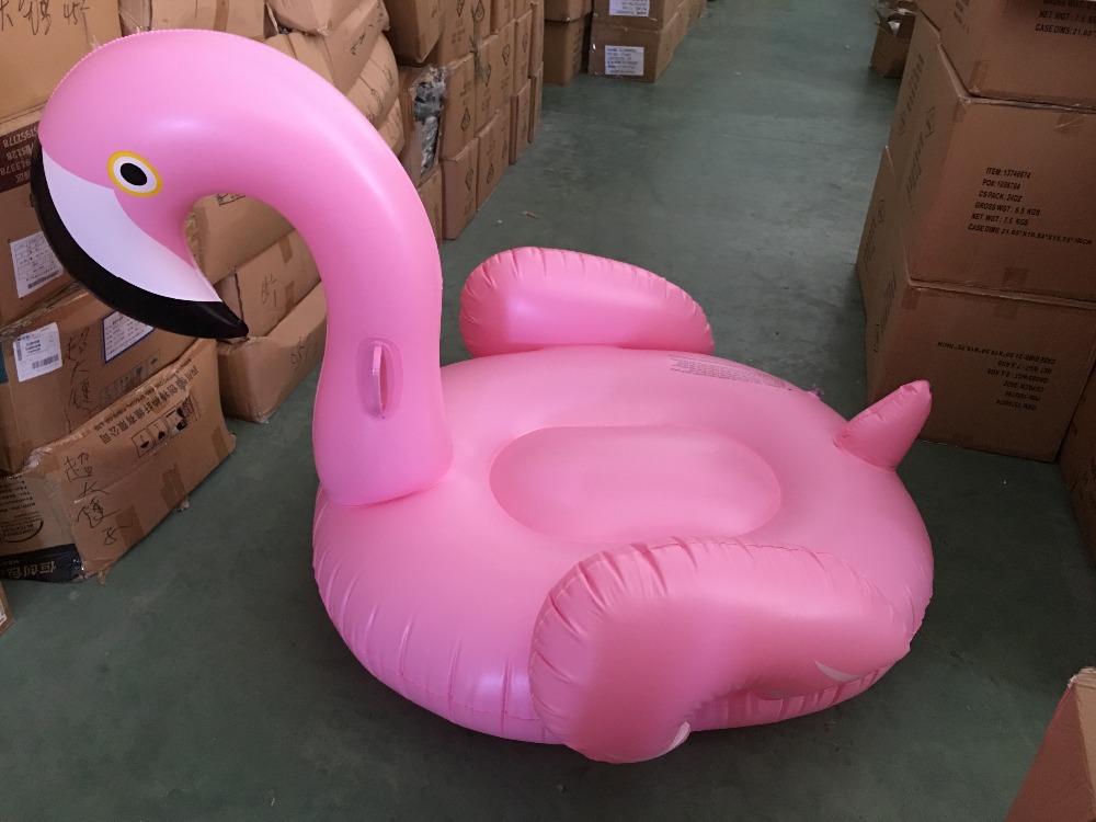 22 Style Giant Inflatable Unicorn Flamingo Pool Floats Rainbow Pineapple Child Adult Water Ring Air Mattress Toys - 7