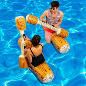 Yuyu 4 Pieces Pool Float Toy Water Game Swim Ring Inflat Inflatable Adult Party Raft Kid