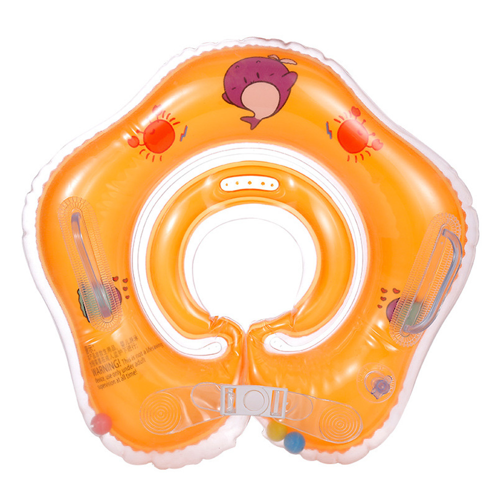 Infant Safety Swim Neck Ring Tube Inflatable Baby Bathing Float Swimming Accessories - 5