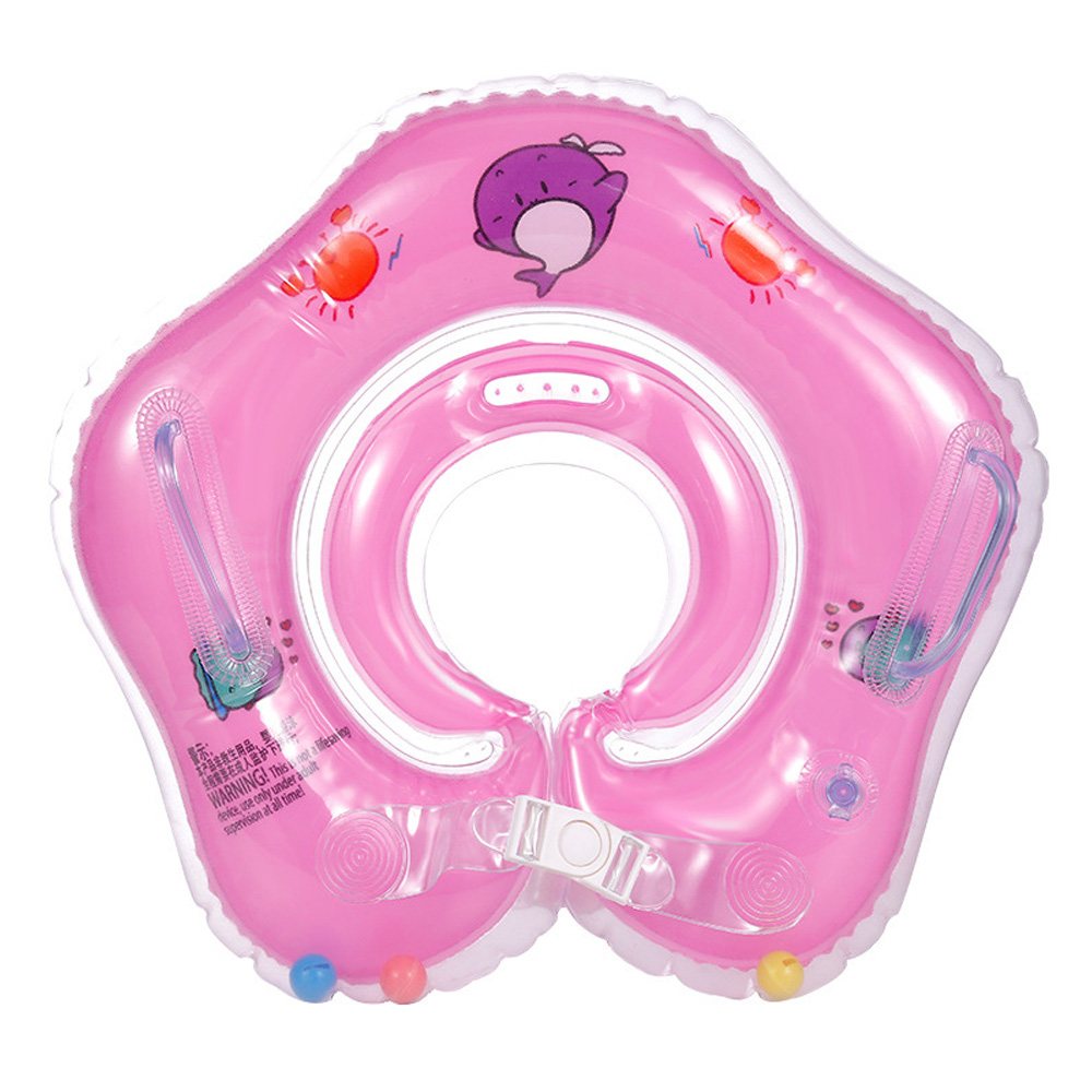 Infant Safety Swim Neck Ring Tube Inflatable Baby Bathing Float Swimming Accessories - 3