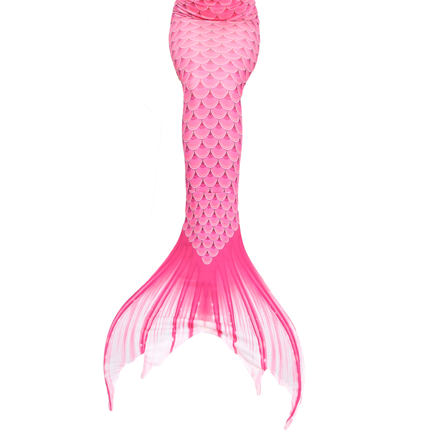 Womens Mermaid Tail Swimwear With Monofin Beachwear Diving Fin For Girls Kids And Adults Cosplay Costume - 3