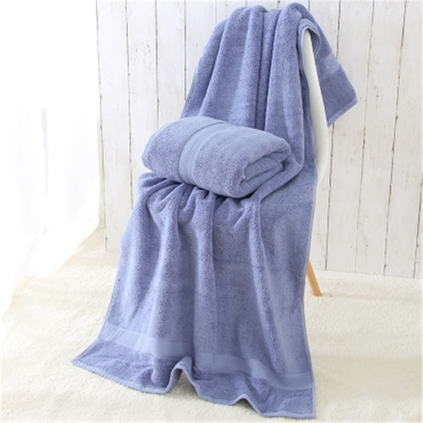 Luxurious Extra Large 800g Cotton Bath Towels 80x160cm Perfect For Home Sauna Hotel Beach Bathroom Use - 8