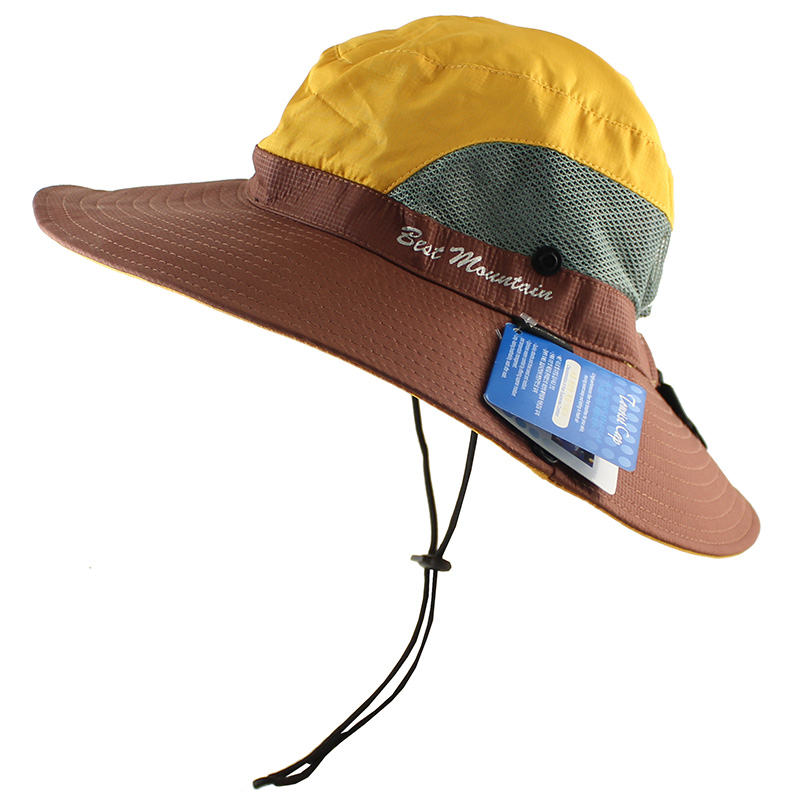 Unisex Uv Protection Waterproof Summer Fishing Hat With Wide Brim Upf 50 For Hiking And Outdoors - 12