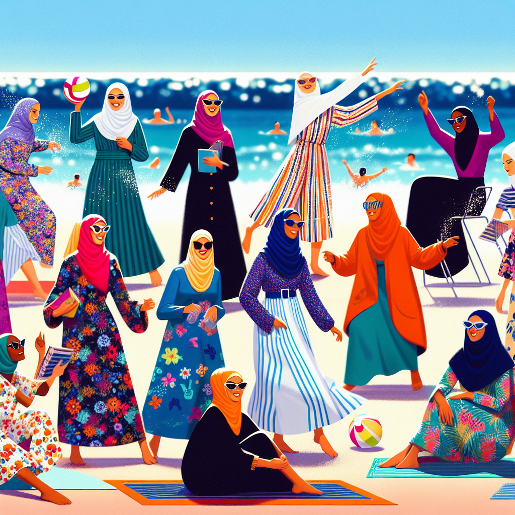 Chic and Stylish: Modest Swimwear for Beach Outings and Pool Parties  