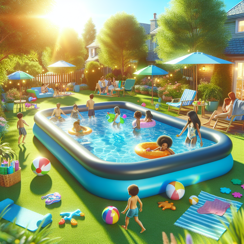 Features of a Durable Inflatable Pool for Summer Relaxation and Play  