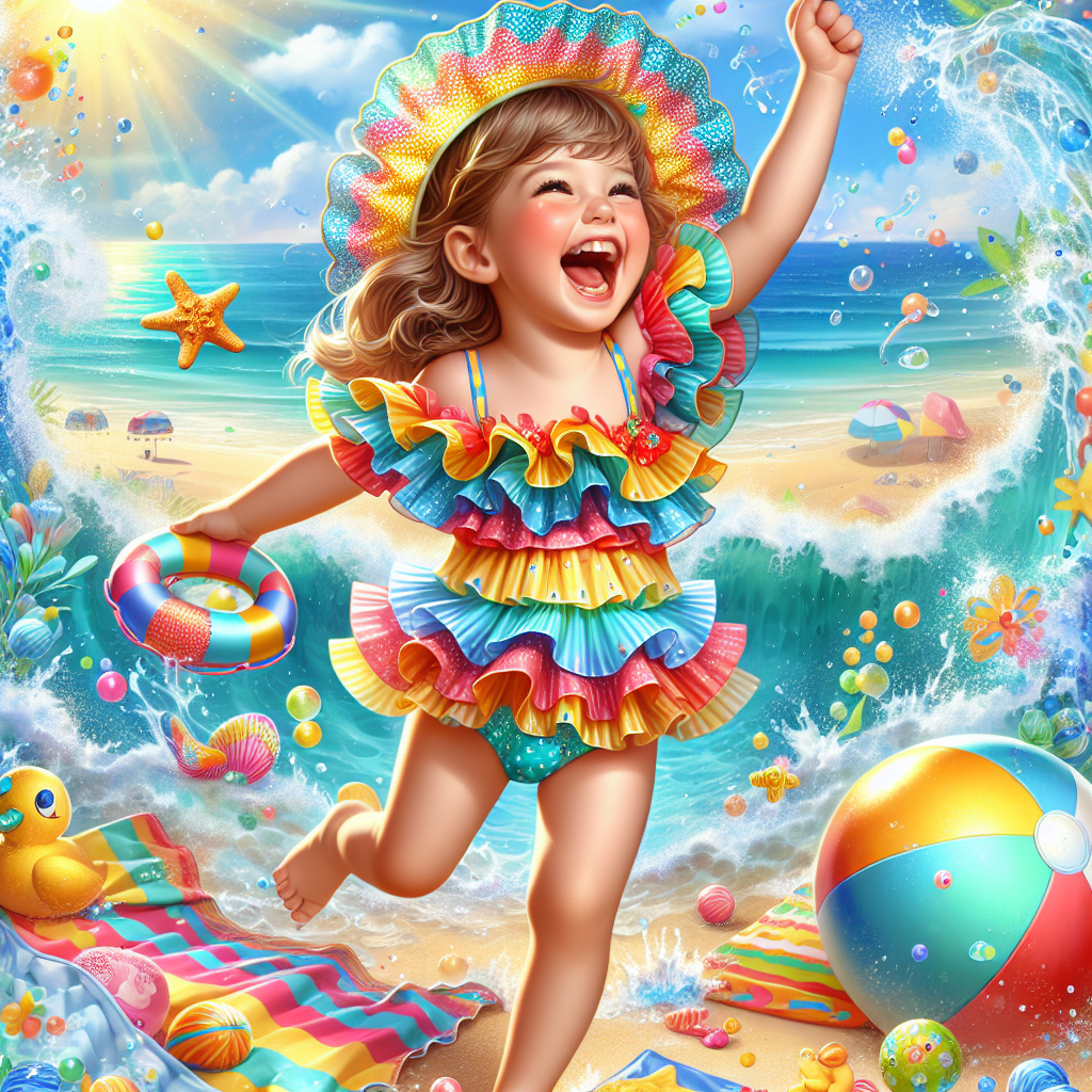 Why Choose a Playful Ruffle Two-piece Bikini Set for Kids This Summer?  