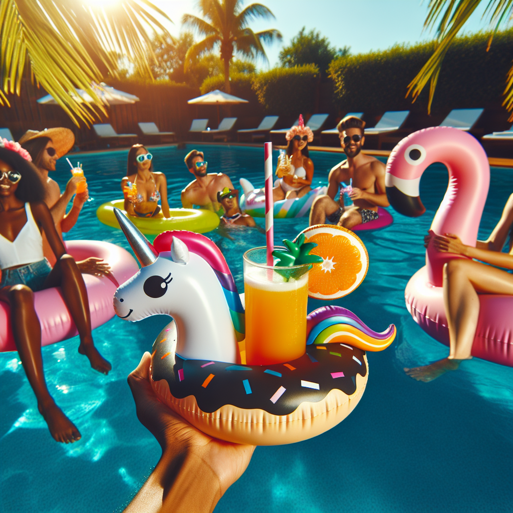 The Best Pool Float Drink Holders for Relaxing by the Water  