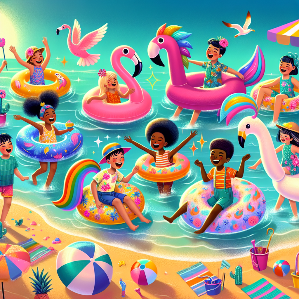 Exploring the Benefits of Colorful Inflatable Swim Rings for Kids Summer Fun  