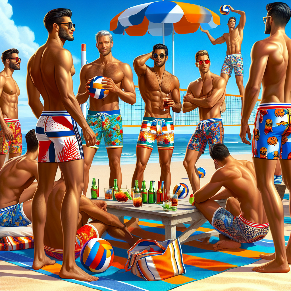 Exploring the Comfort of Mens Designer Swim Trunks for Beach Outings  