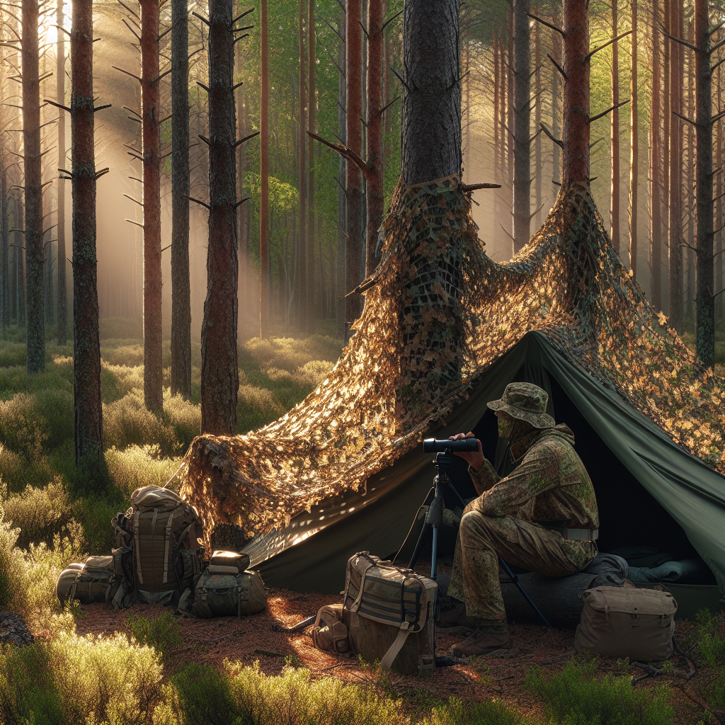 How Woodland Desert Camo Netting Enhances Your Outdoor Experience
