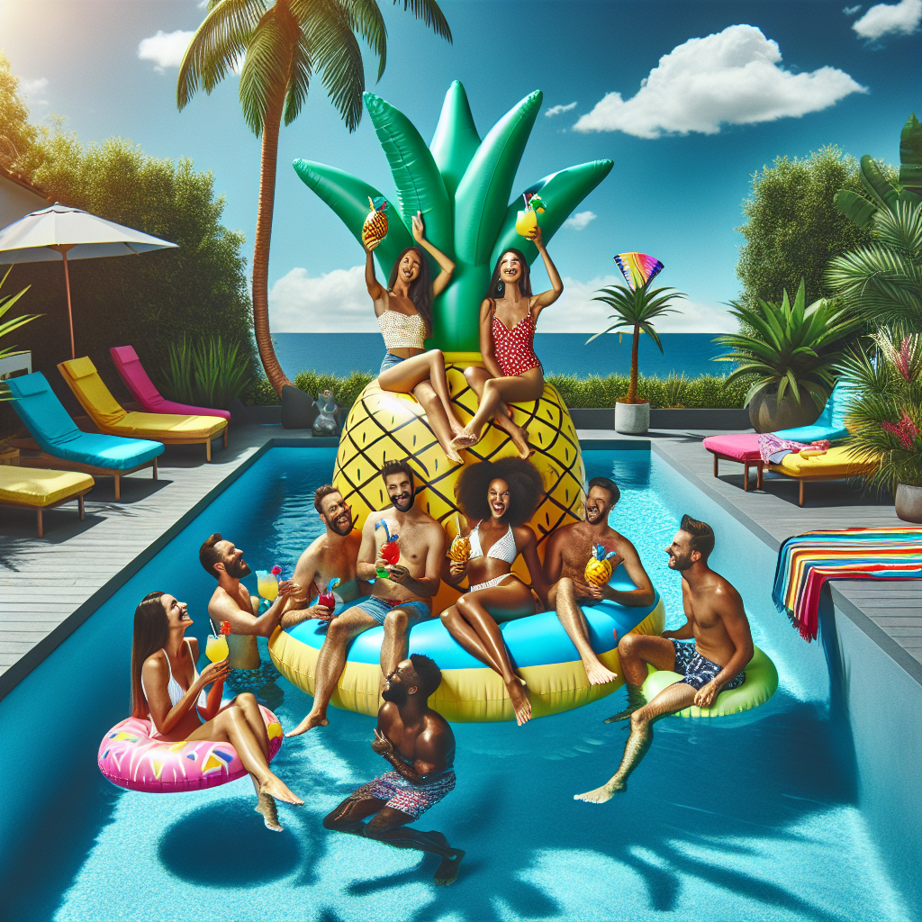 The Benefits of Using an Inflatable Pineapple Float for Ultimate Relaxation  