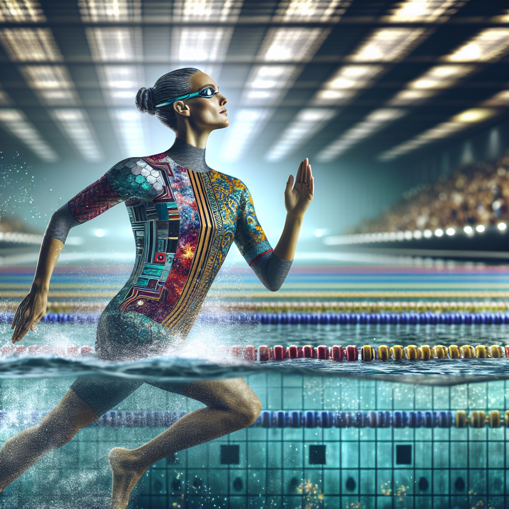 The Importance of Support and Flexibility in Womens Competitive One-piece Swimsuits with Open Back  