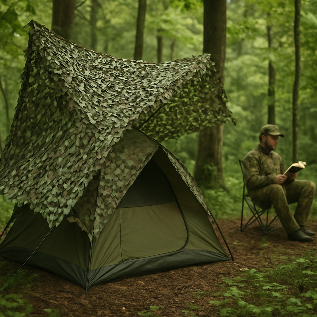 Effective Sun Protection with Woodland Camouflage Nets: A Must-Have for Outdoor Enthusiasts  