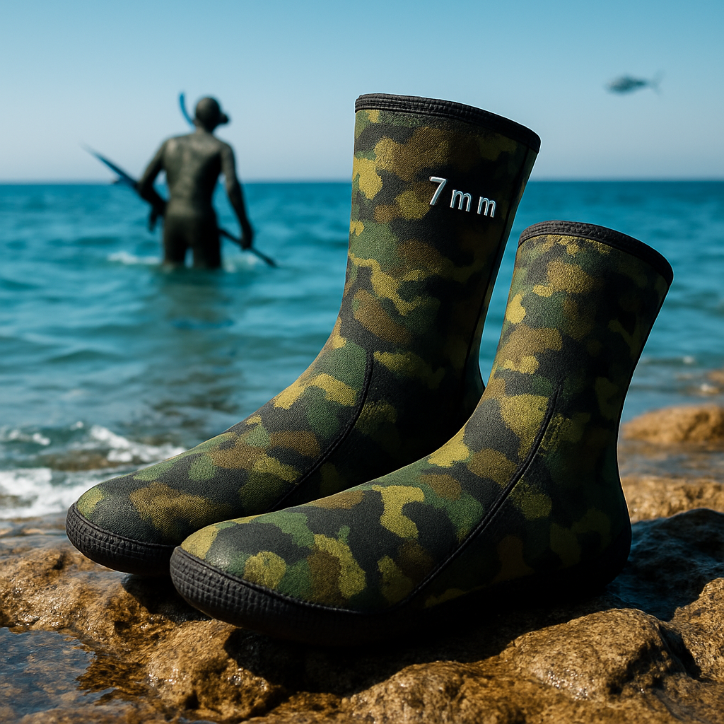 Unmatched Insulation for Cold Water Adventures with 7mm Neoprene Diving Socks  
