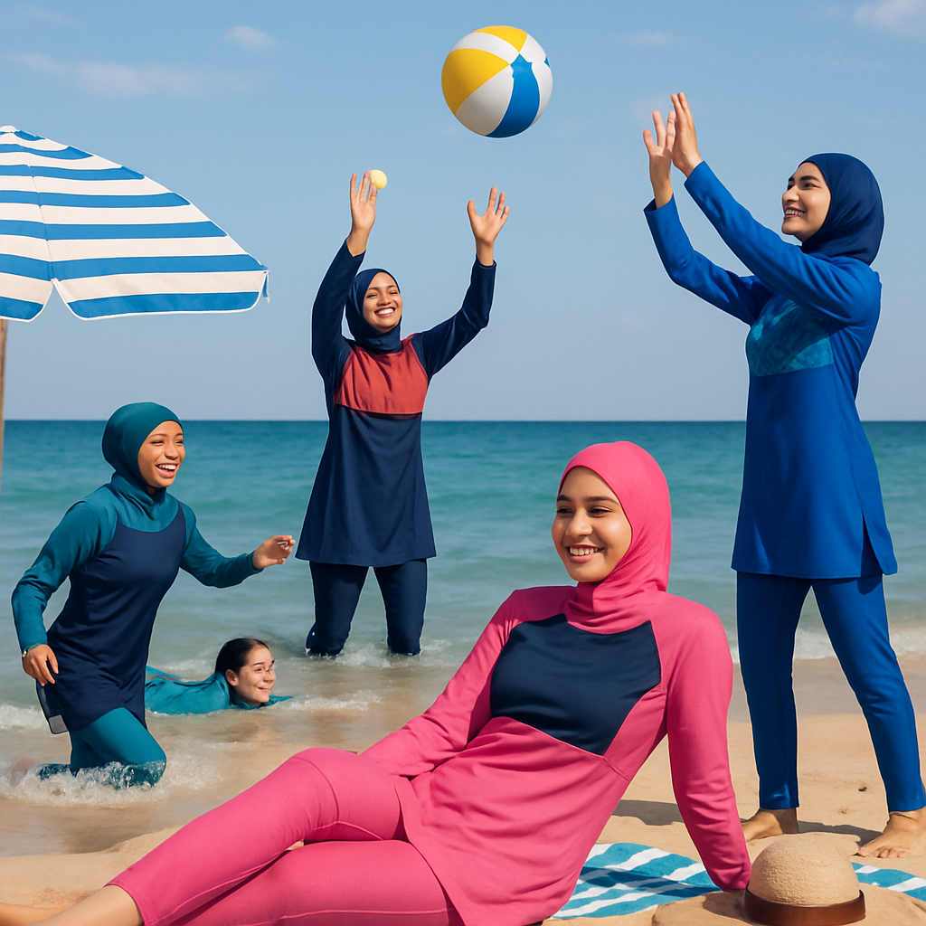 Exploring the Benefits of Stylish Full Coverage Burkinis for Active Swimming  